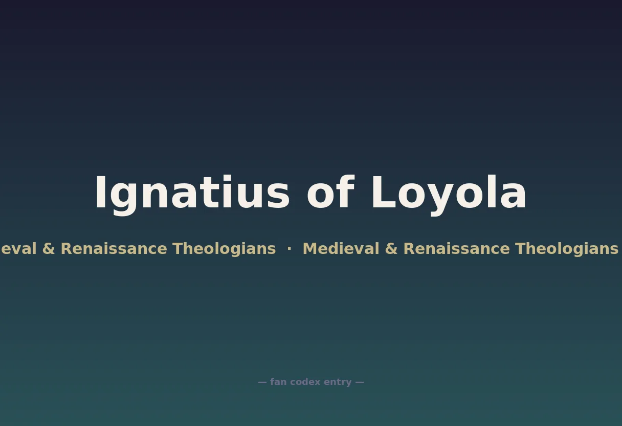 Ignatius of Loyola