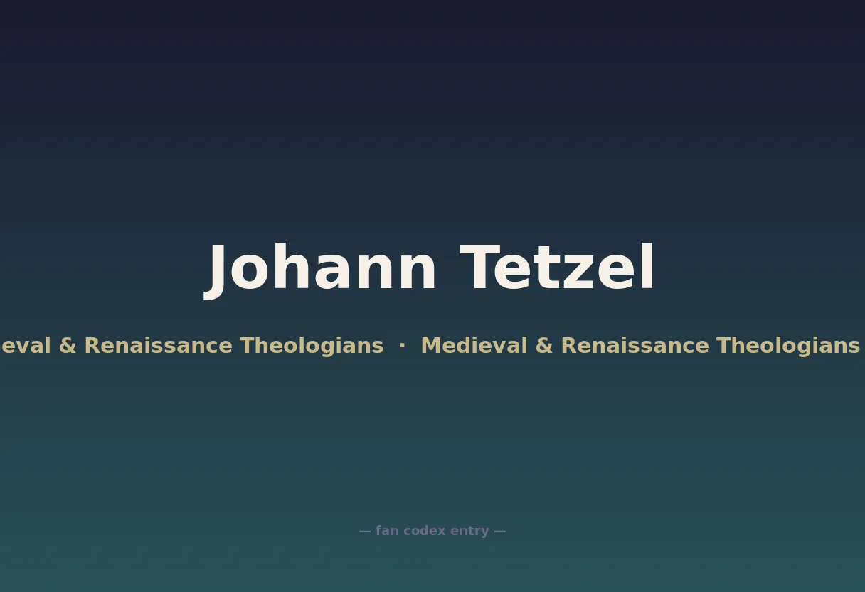 Johann Tetzel
