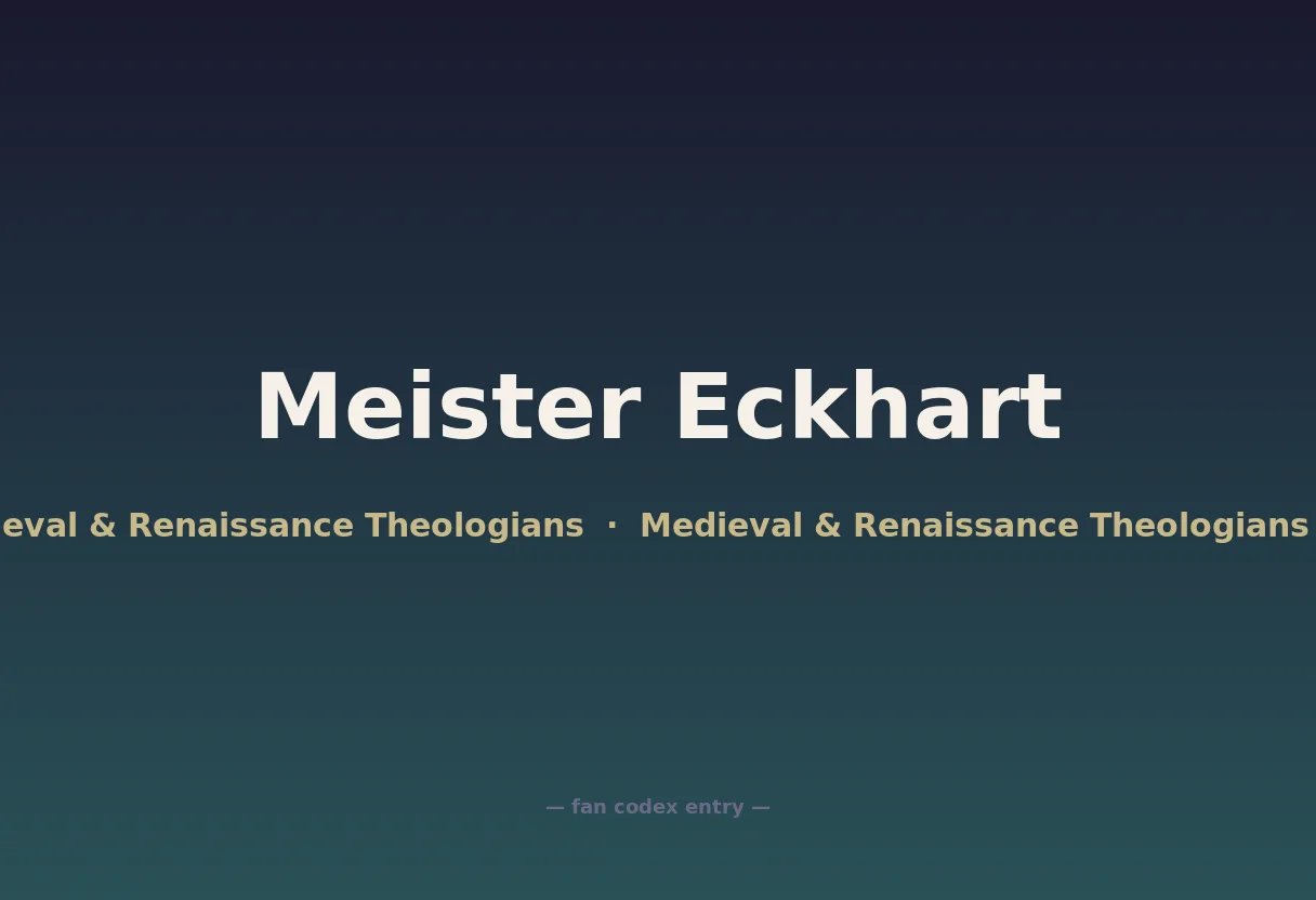 Meister Eckhart